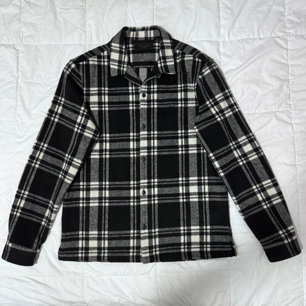 Allsaints Grayson LS Shirt - Size XL